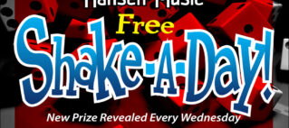 Free Shake A Day at Hansen Music