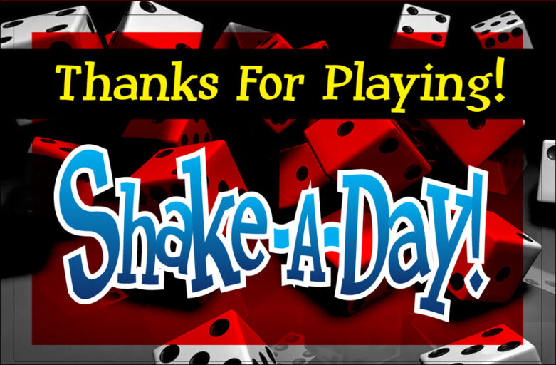 Thanks For Shake A Day at Hansen Music!